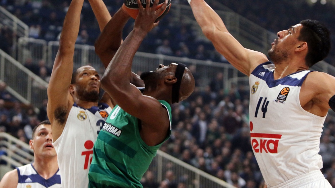 Έβγαλε ποιότητα και ψυχή ο Παναθηναϊκός, νίκη-«χρυσάφι» 88-82 επί της Ρεάλ