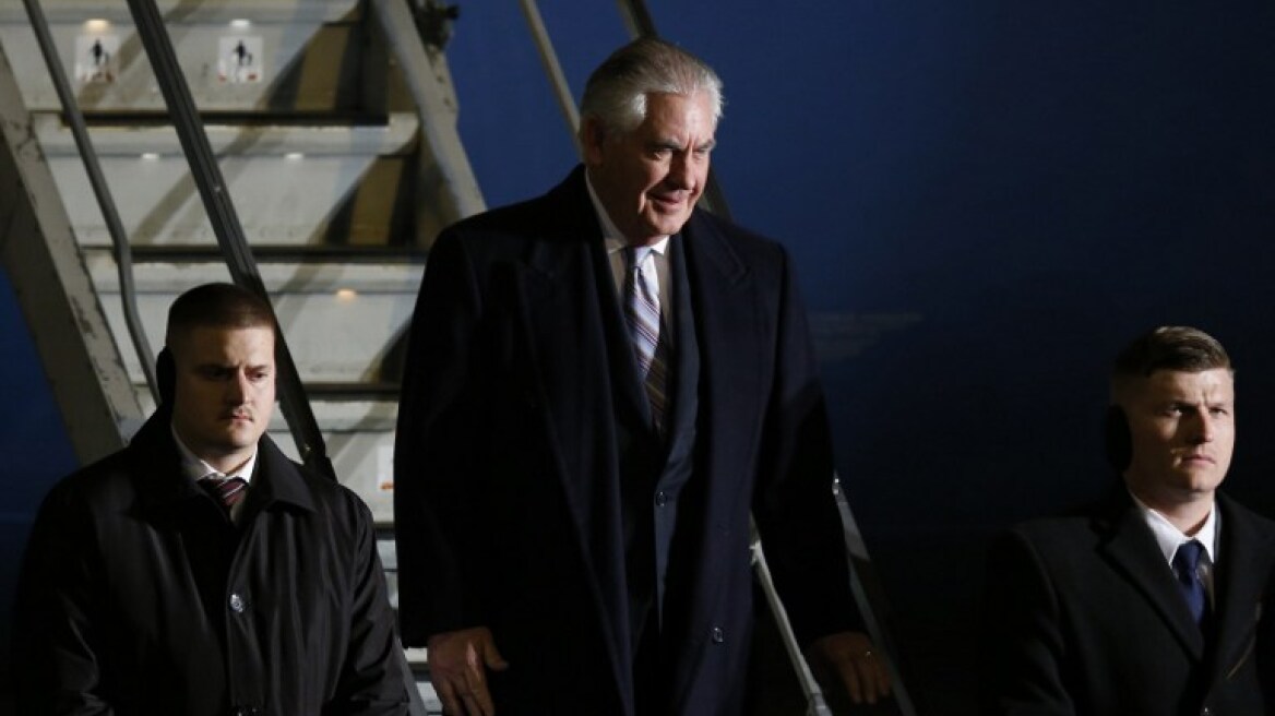 Ο Ρεξ Τίλερσον ταξιδεύει στην Τουρκία στις 30 Μαρτίου