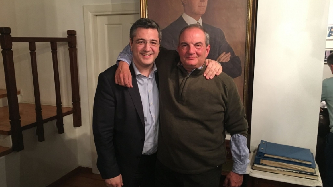 Καραμανλής και Τζιτζικώστας μαζί στην Πρώτη Σερρών 