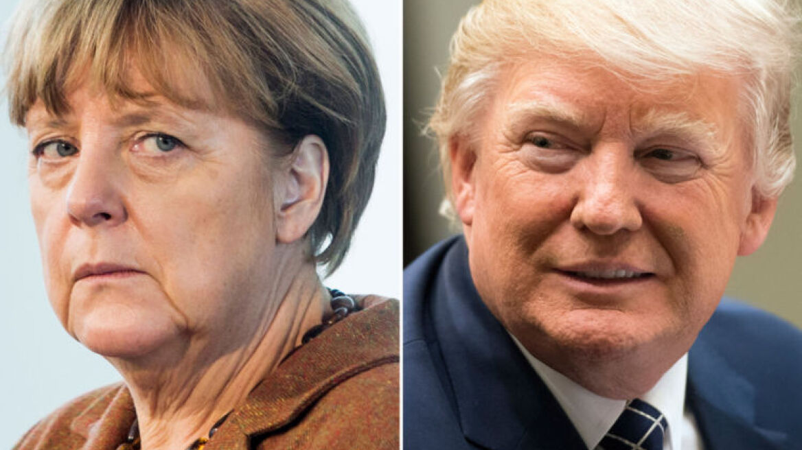 Όλη η  Ευρώπη με τα μάτια στραμμένα στο πρώτο τετ α τετ Τραμπ - Μέρκελ 