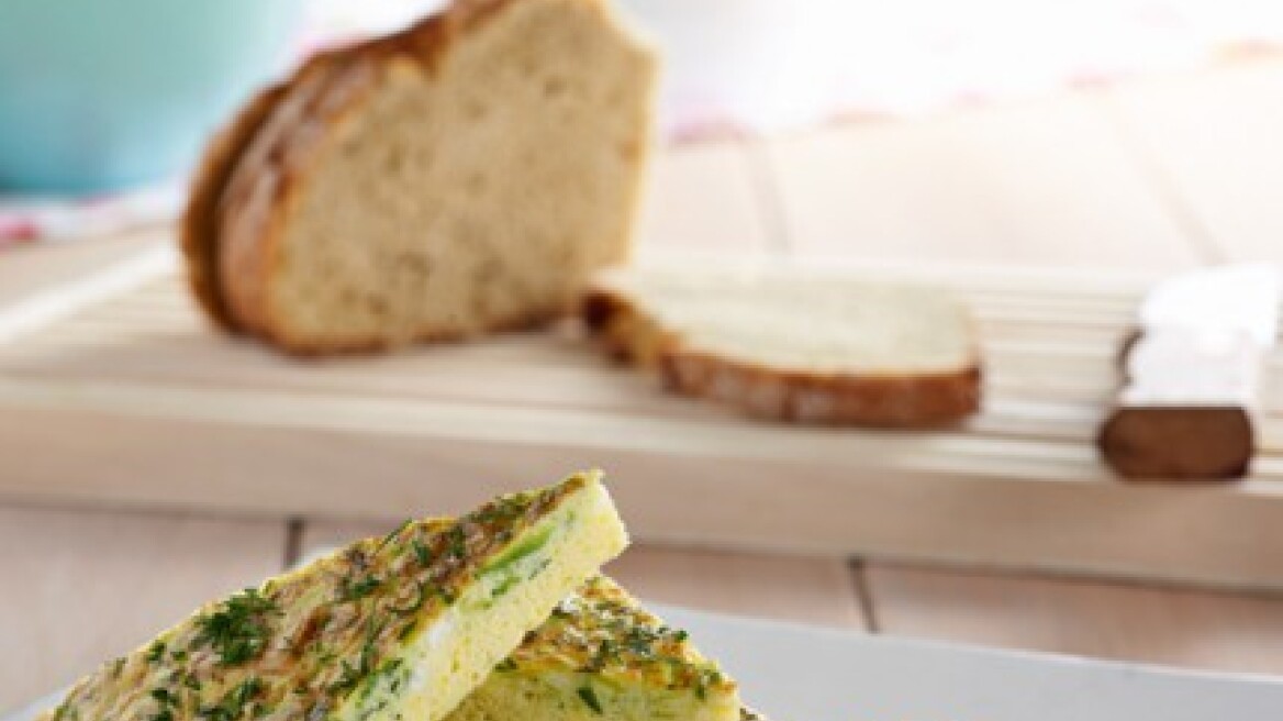 Σφουγγάτο φούρνου με ψιλοκομμένα αρωματικά