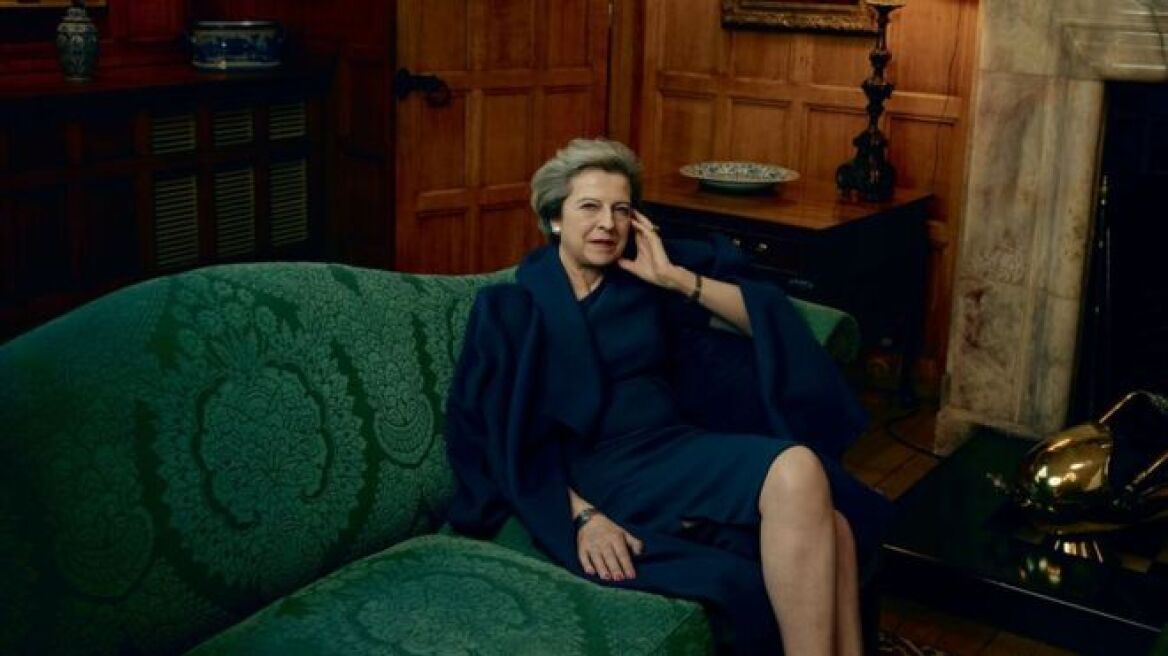 Theresa May tells Vogue about ‘gentleman’ Donald Trump