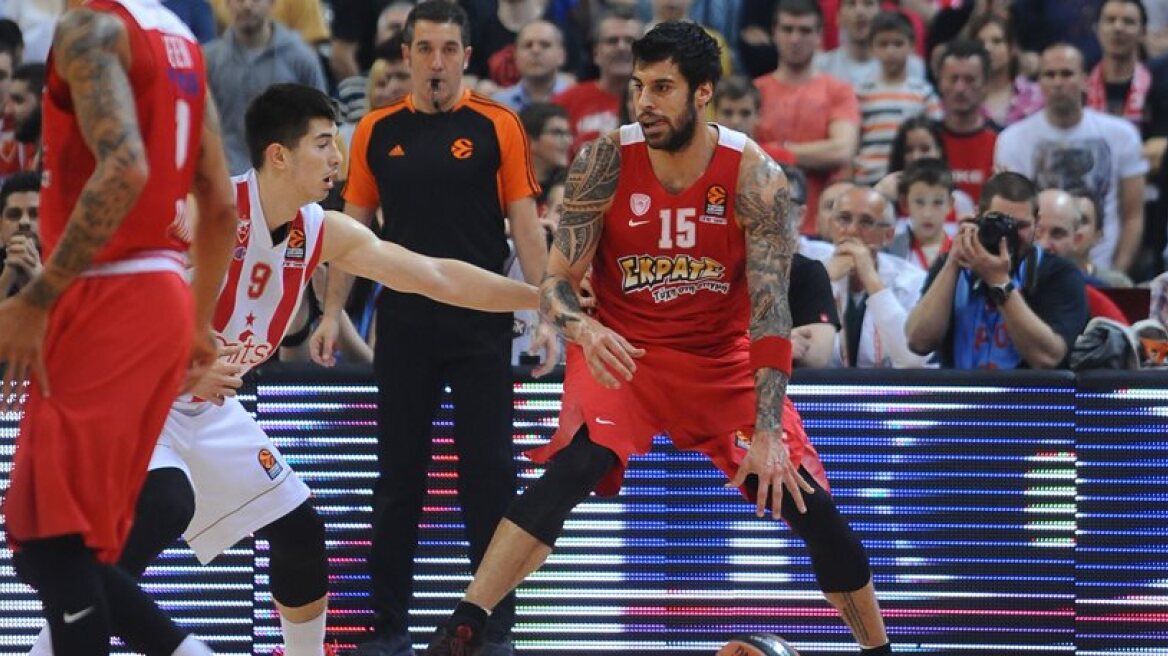 Olympiakos defeat Red Star Belgrade on the road