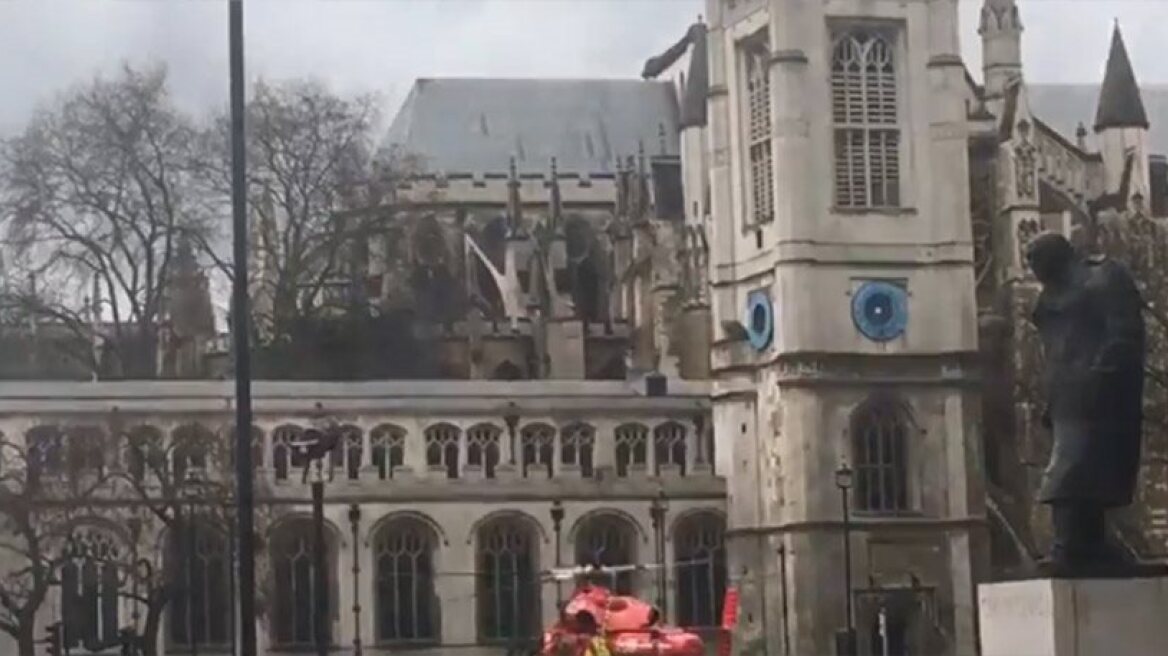 Breaking: London terrorist attack outside UK Parliament (photos-videos)