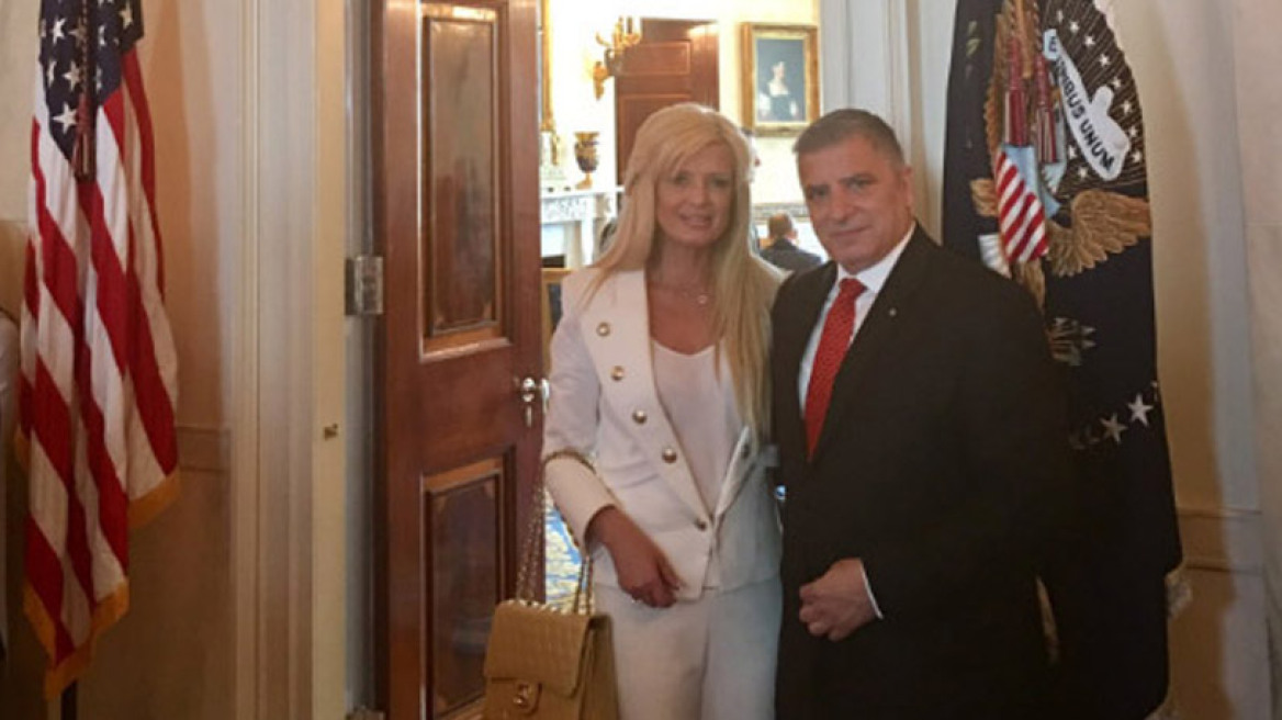 Φωτογραφίες: Στο Λευκό Οίκο το ζεύγος Πατούλη 