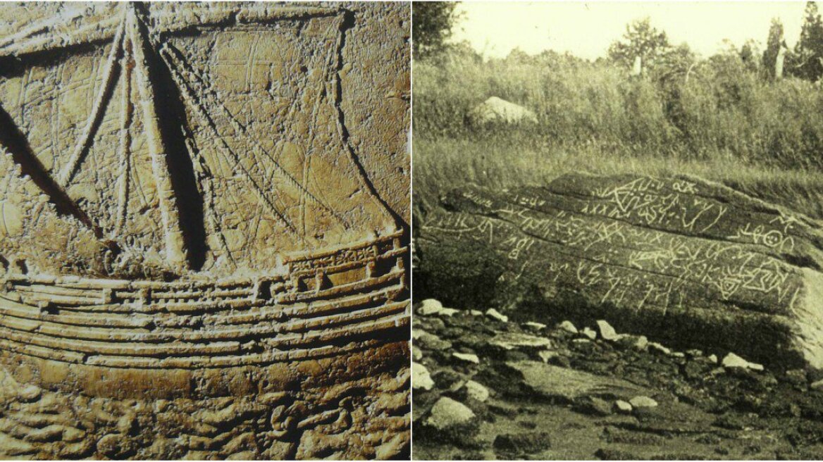 A theory that says the ancient Phoenicians were the first to discover the Americas