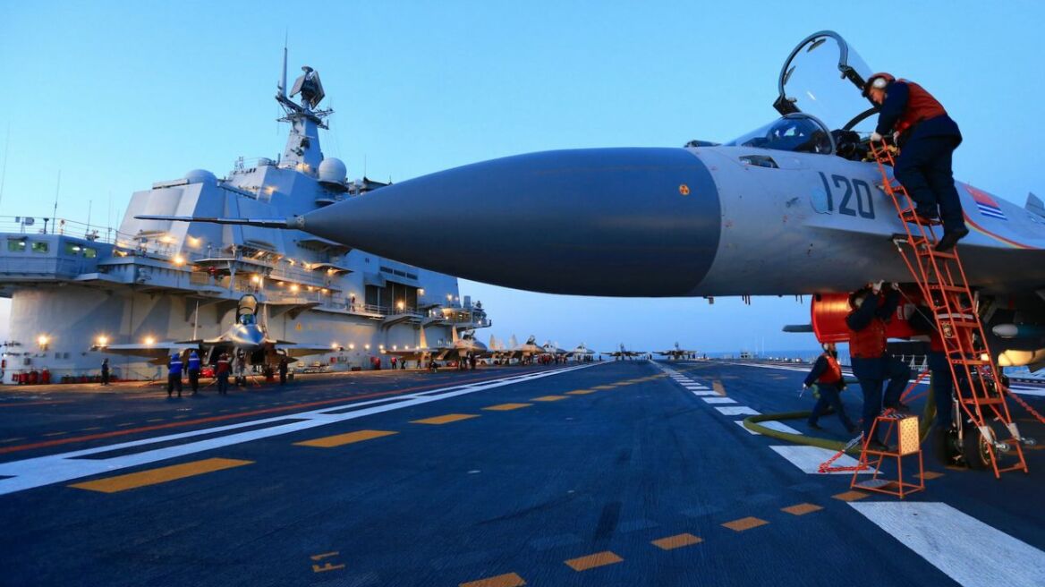  China is about to launch its first home-built aircraft carrier