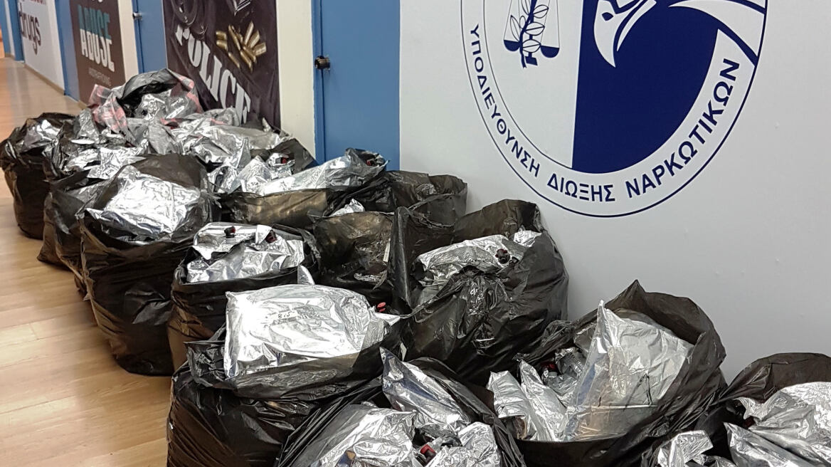 Βρέθηκε νταλίκα με 266 κιλά κάνναβης στη Νέα Χαλκηδόνα