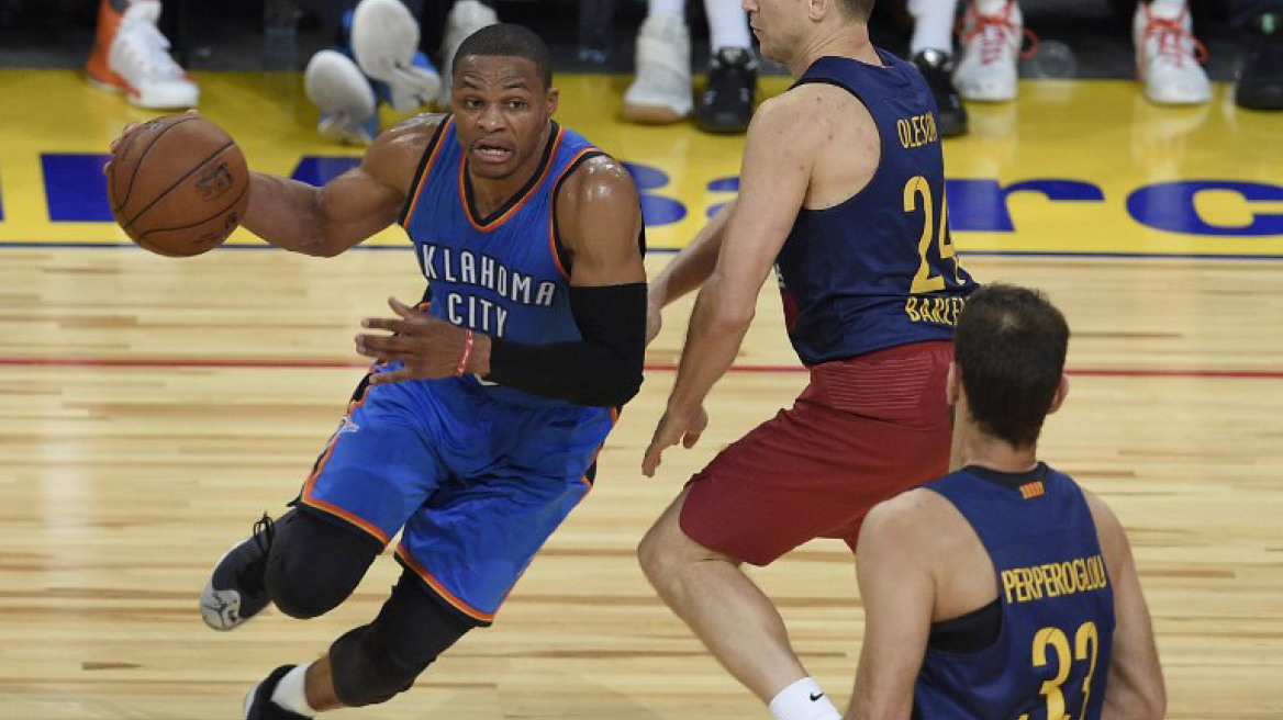 Ουέστμπρουκ: 40 τριπλ-νταμπλ και έτοιμος να γράψει ιστορία