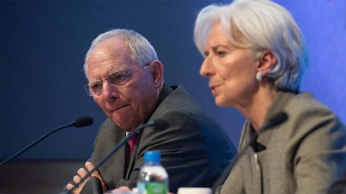 IMF head disagrees with German Finance Minister Wolfgang Schauble