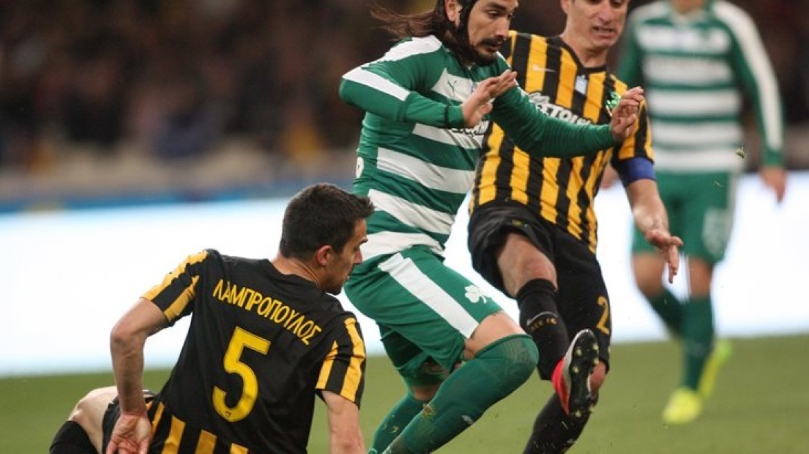 Watch PAO forward Leto spit AEK player Mantalos in the face (video)