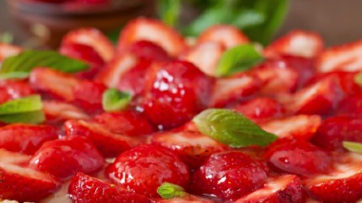 Τάρτα με φράουλες