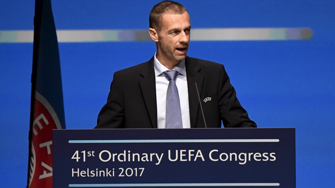Τσεφέριν: «Η UEFA δεν θα ενδώσει στους εκβιασμούς»