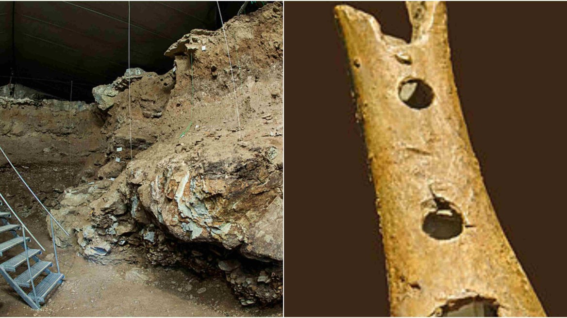The Divje Babe Flute, found in 1995 is 43,000-years-old!
