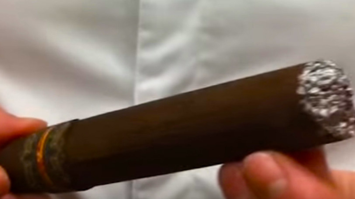 Δεν θα πιστέψετε από τι είναι φτιαγμένο αυτό το πούρο