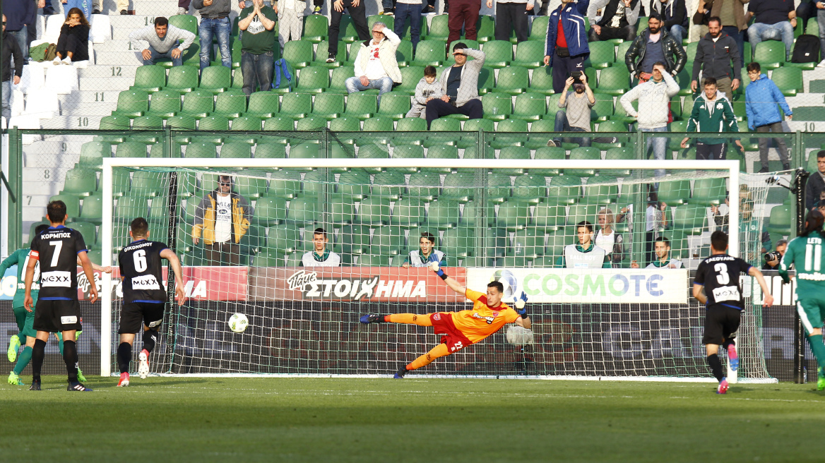Παναθηναϊκός-Πανιώνιος 1-0: Αυστηρό πέναλτι, πολύτιμη νίκη