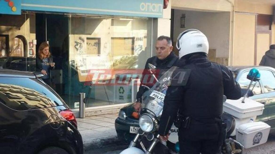 Πάτρα: Ένοπλη ληστεία σε πρακτορείο του ΟΠΑΠ