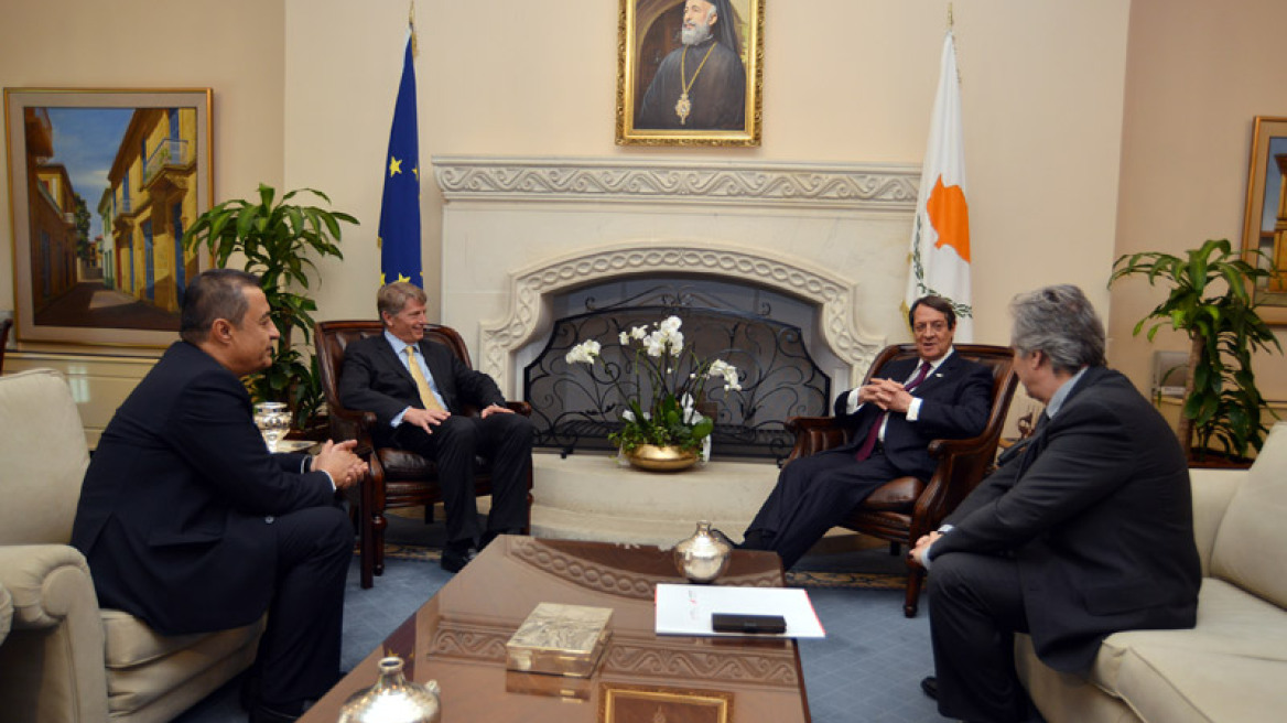 Ο Πρόεδρος της Κυπριακής Δημοκρατίας συναντήθηκε με τον Tim Daniels - Πρόεδρο της Laureate