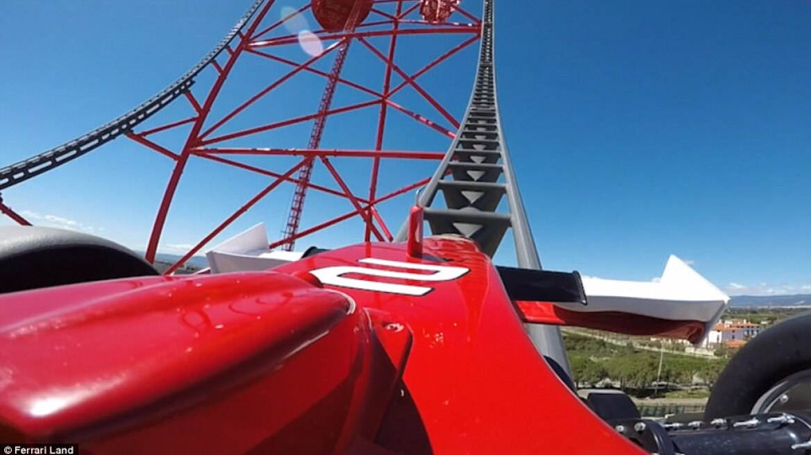 Η Ferrari κατασκεύασε το ταχύτερο τρενάκι στην Ευρώπη: «Πιάνει» τα 180 χλμ. σε 5 δευτερόλεπτα