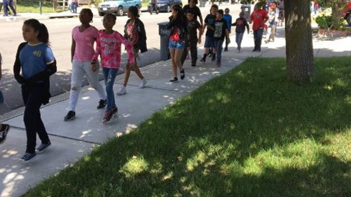 Shots fired at San Bernardino primary school