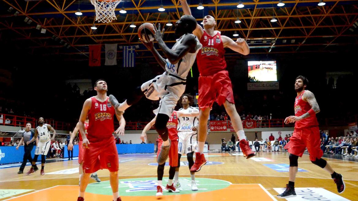 Προμηθέας - Ολυμπιακός 53-72: Ένα ημίχρονο ήταν αρκετό