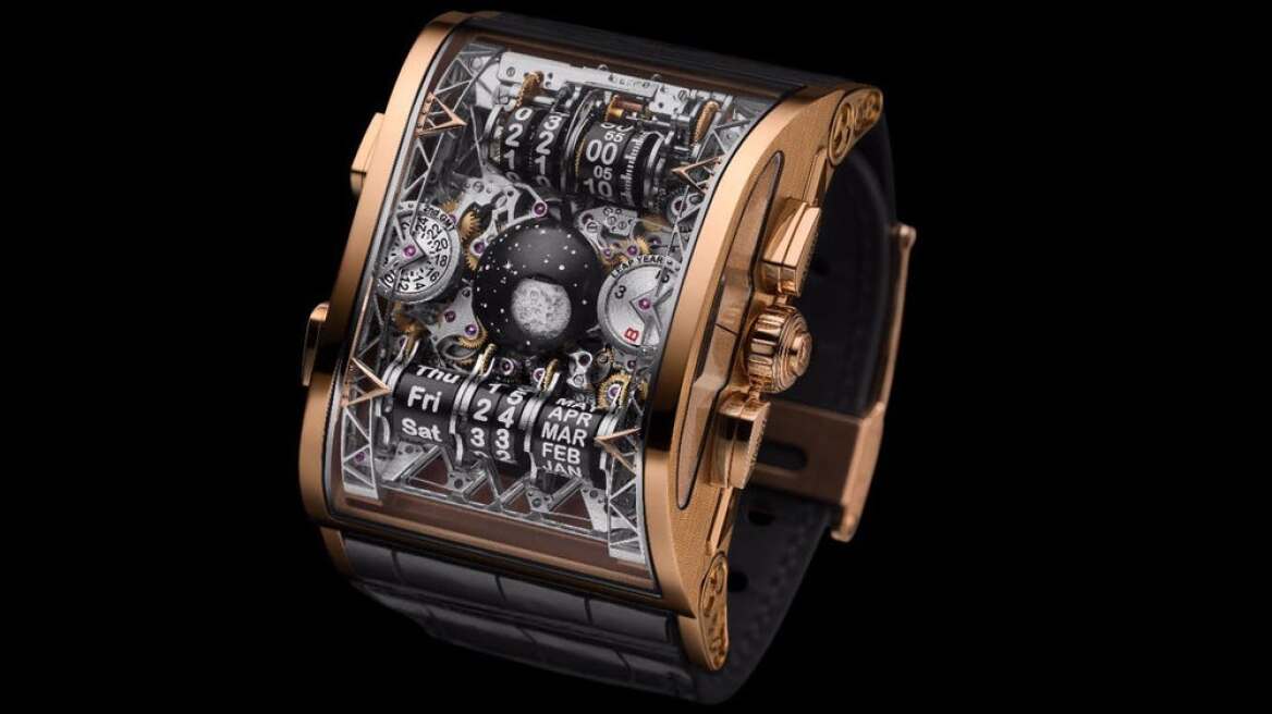 Hysek Colossal watch jumps the gap between mechanical and digital