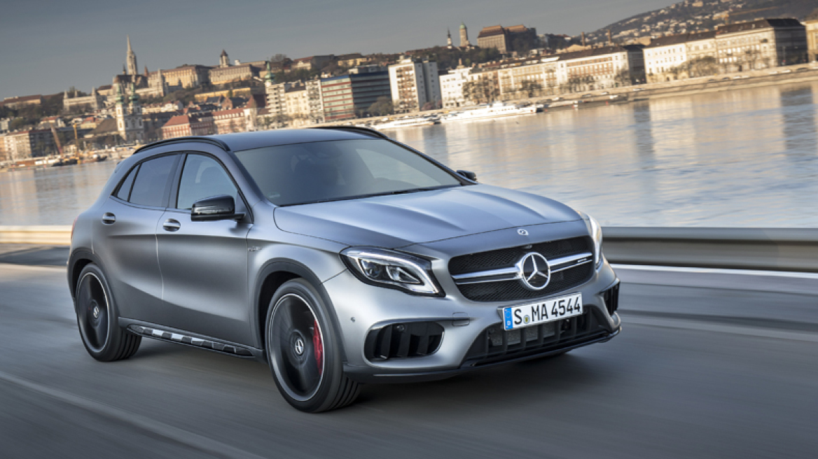 Στη Βουδαπέστη με την νέα GLA 45AMG!