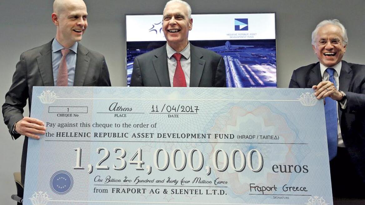 Στο Μαξίμου η διοίκηση της Fraport μετά την επένδυση των 1,2 δισ. ευρώ