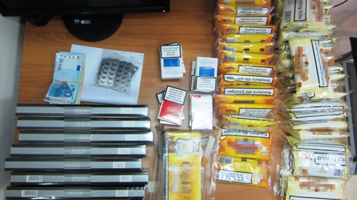 Λαθραία τσιγάρα και καπνός σε Χίο και Ηράκλειο