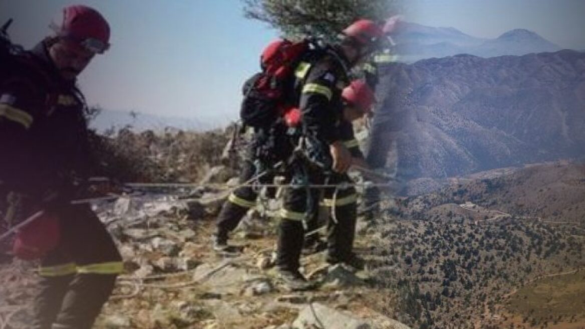 Επιχείρηση διάσωσης τουρίστριας στο φαράγγι της Αράδαινας