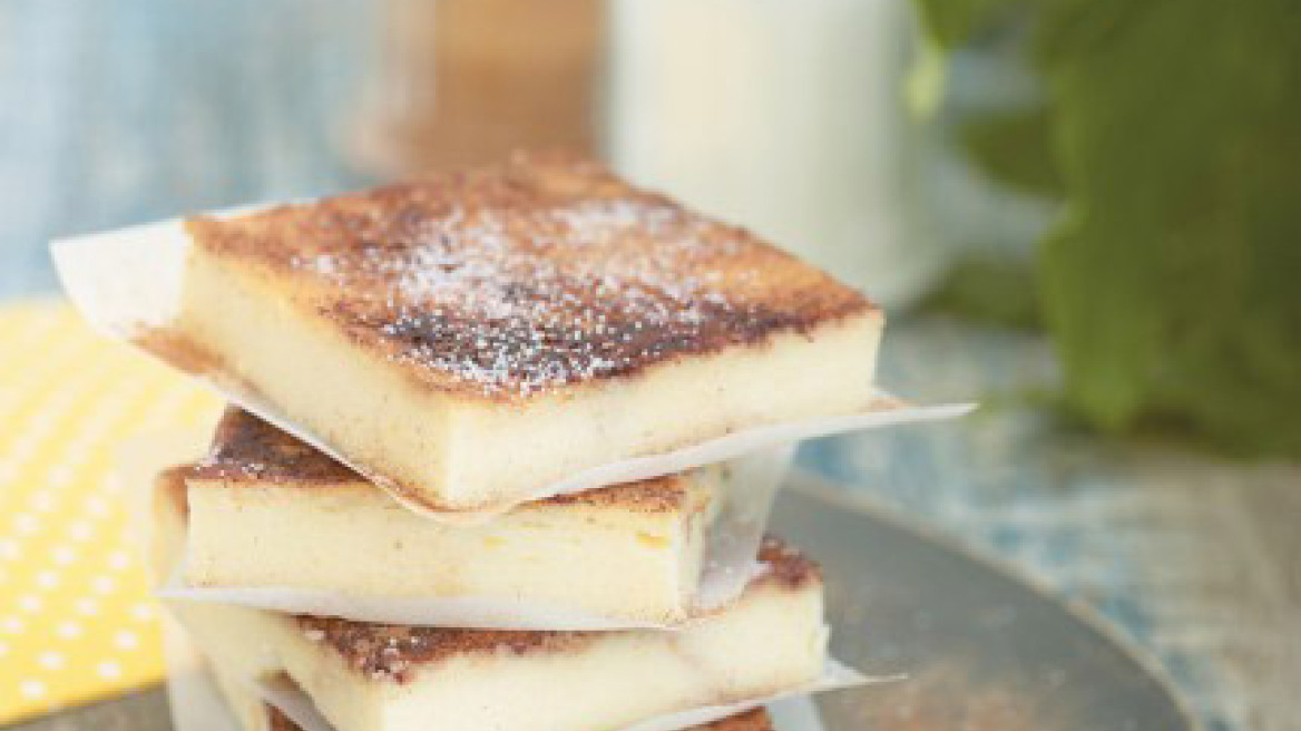 Γαλατόπιτα χωρίς φύλλο