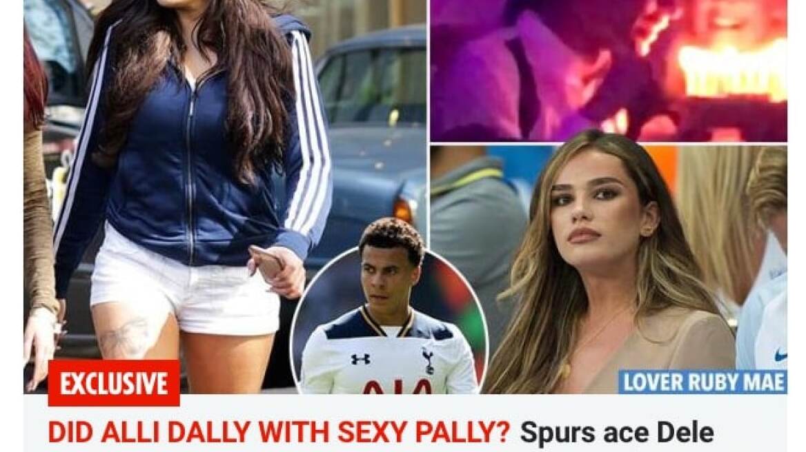 Tottenham star Dele Alli cheats on his gorgeous girlfriend Ruby Mae! (PHOTOS)
