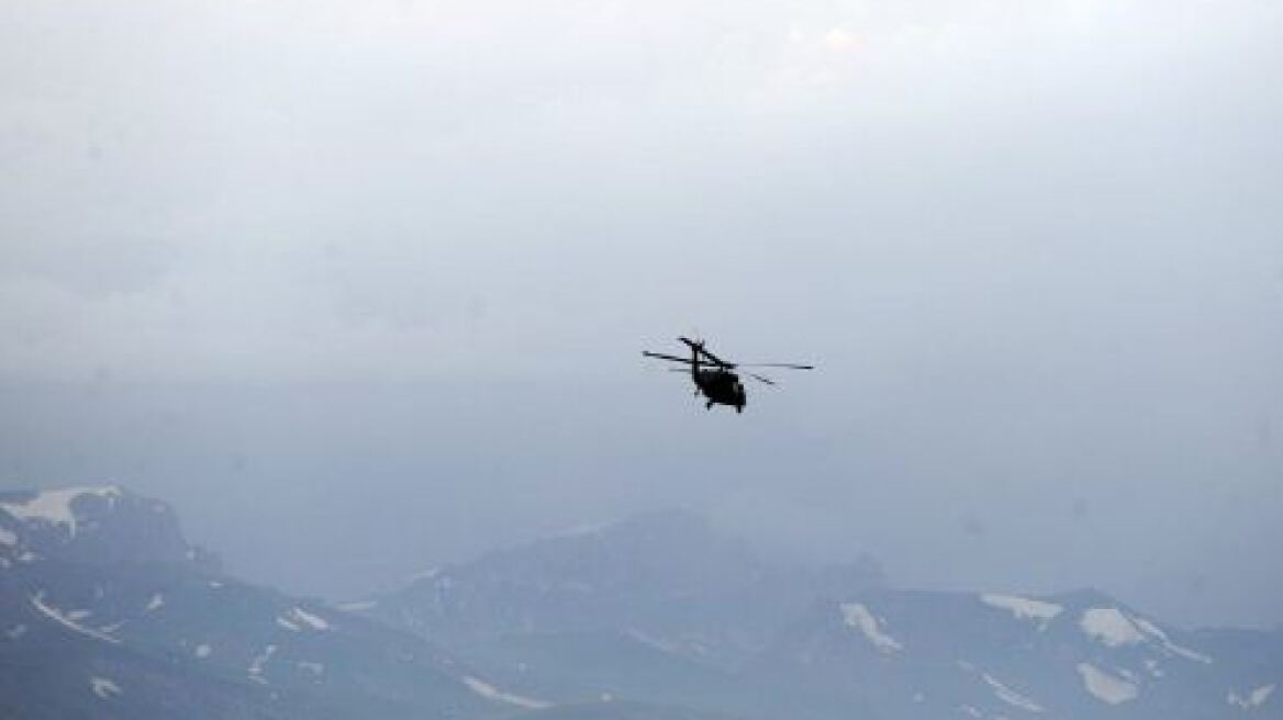 Τουρκία: Συνετρίβη αστυνομικό ελικόπτερο με 12 επιβάτες
