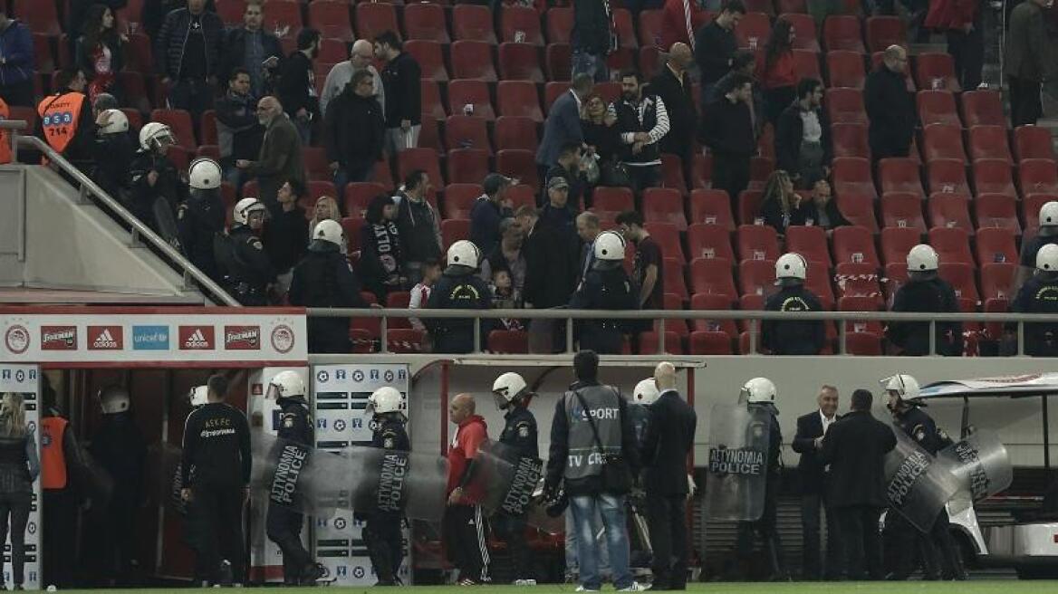 Τέσσερις αγωνιστικές κεκλεισμένων των θυρών στον Ολυμπιακό για τον αγώνα με την ΑΕΚ