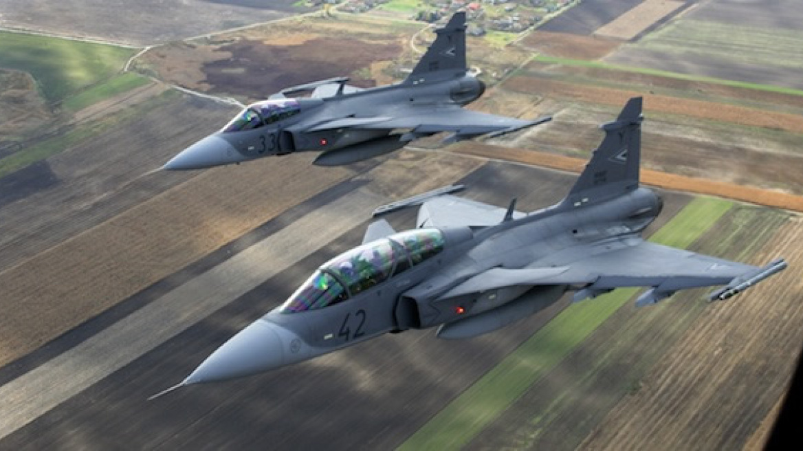 Οκτώ νέα μαχητικά Gripen από τη Σουηδία αγόρασε η Βουλγαρία