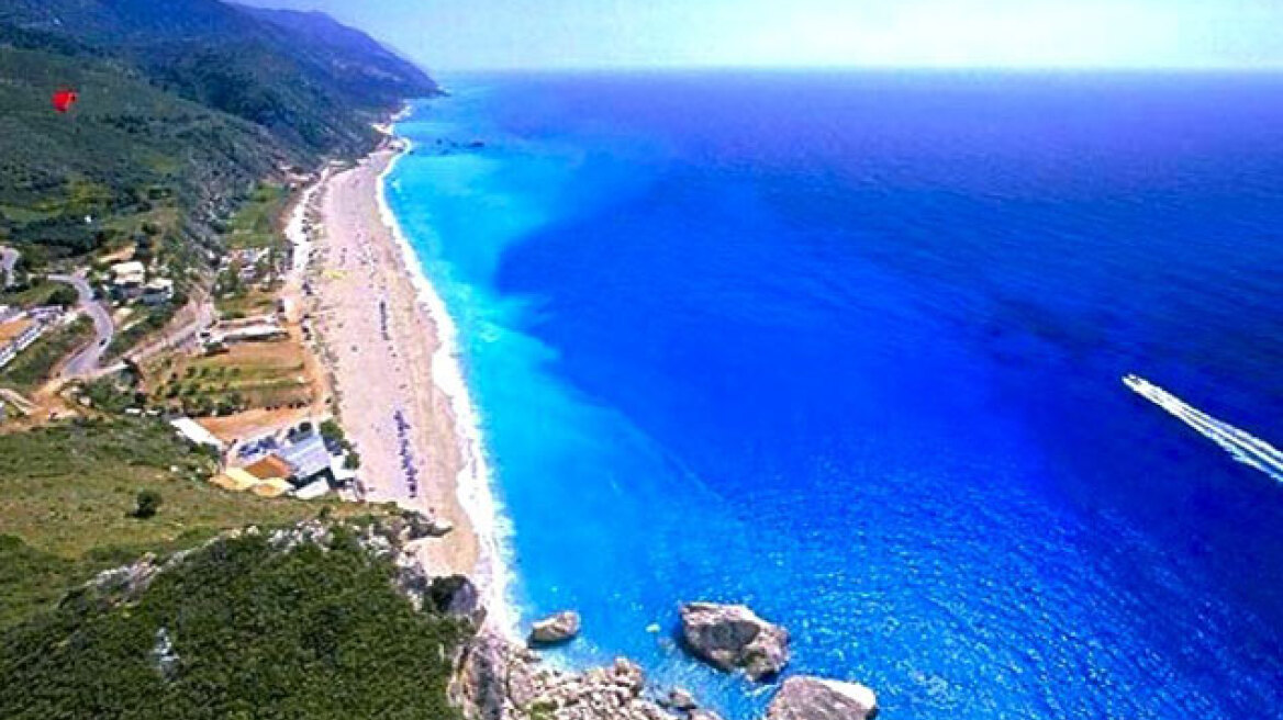 Lefkada: Kathisma beach