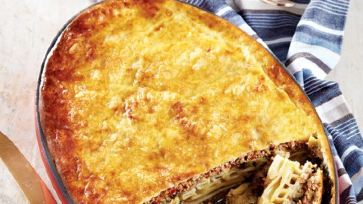 Παστίτσιο με μελιτζάνες