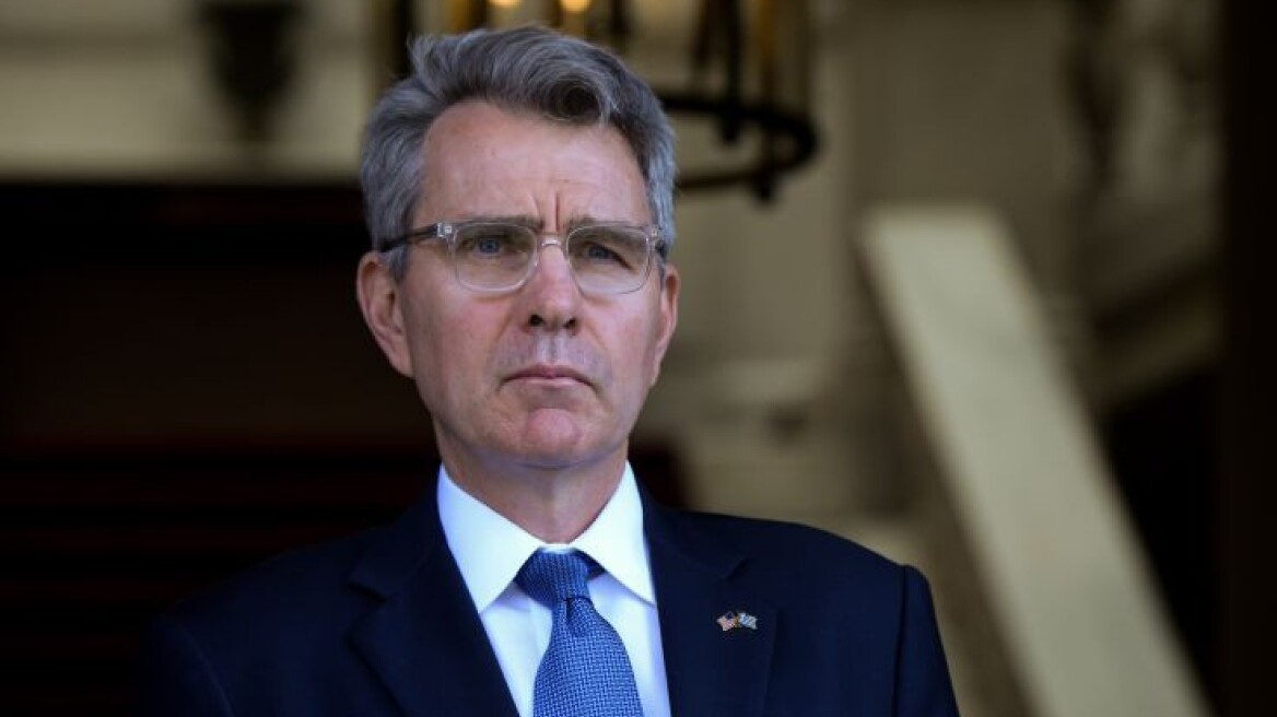 Στη Χίο ο Αμερικανός πρέσβης Τζέφρι Πάιατ