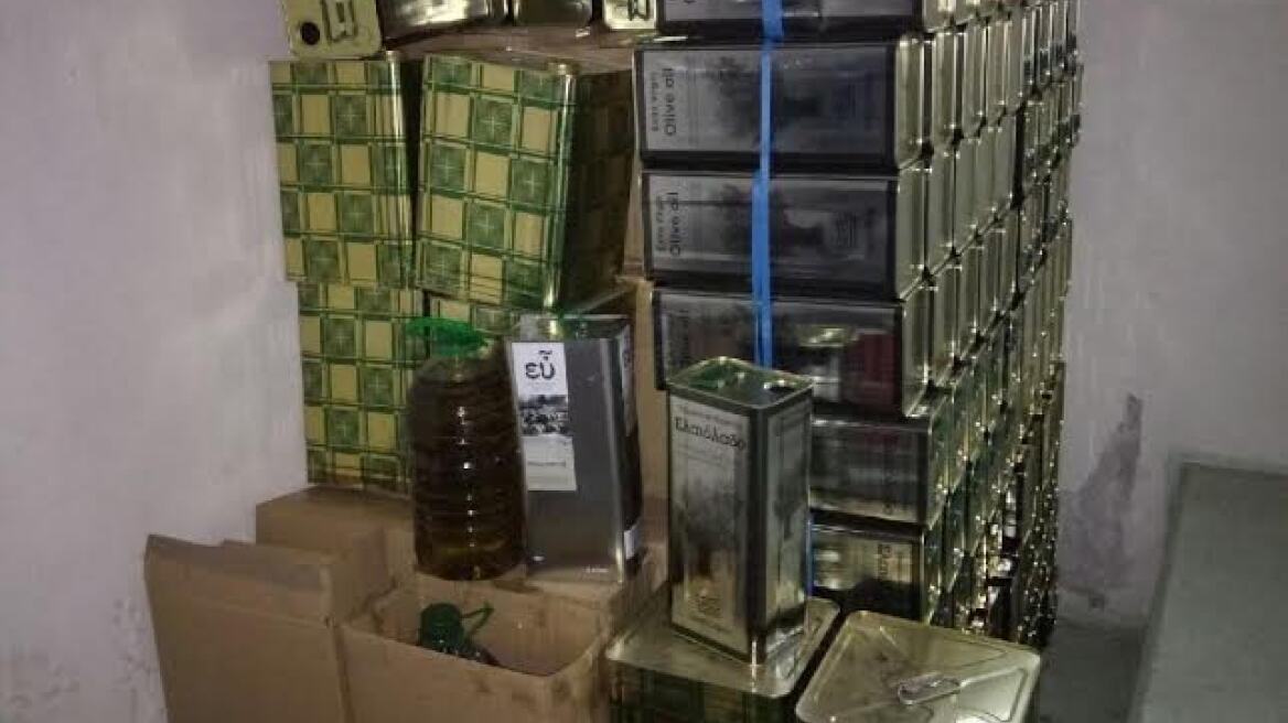 Συσκεύαζε νοθευμένο ελαιόλαδο στην Αλεξάνδρεια Ημαθίας