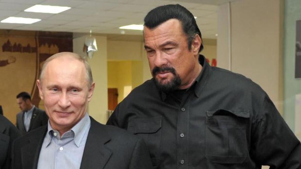 Hollywood actor Steven Seagal banned from Ukraine (photos-video)