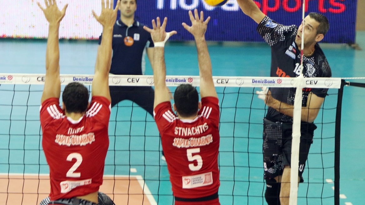 Βόλεϊ: Ο ΠΑΟΚ 3-1 τον Ολυμπιακό και κατέκτησε τον τίτλο
