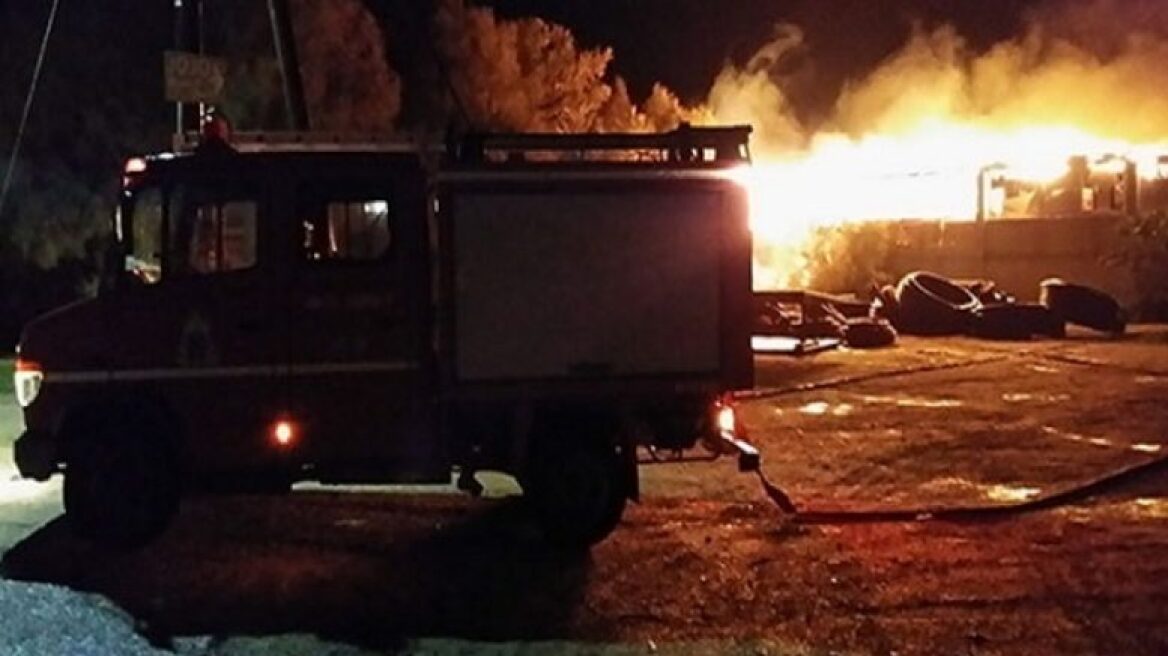Εμπρησμός σε beach bar στην Καβάλα
