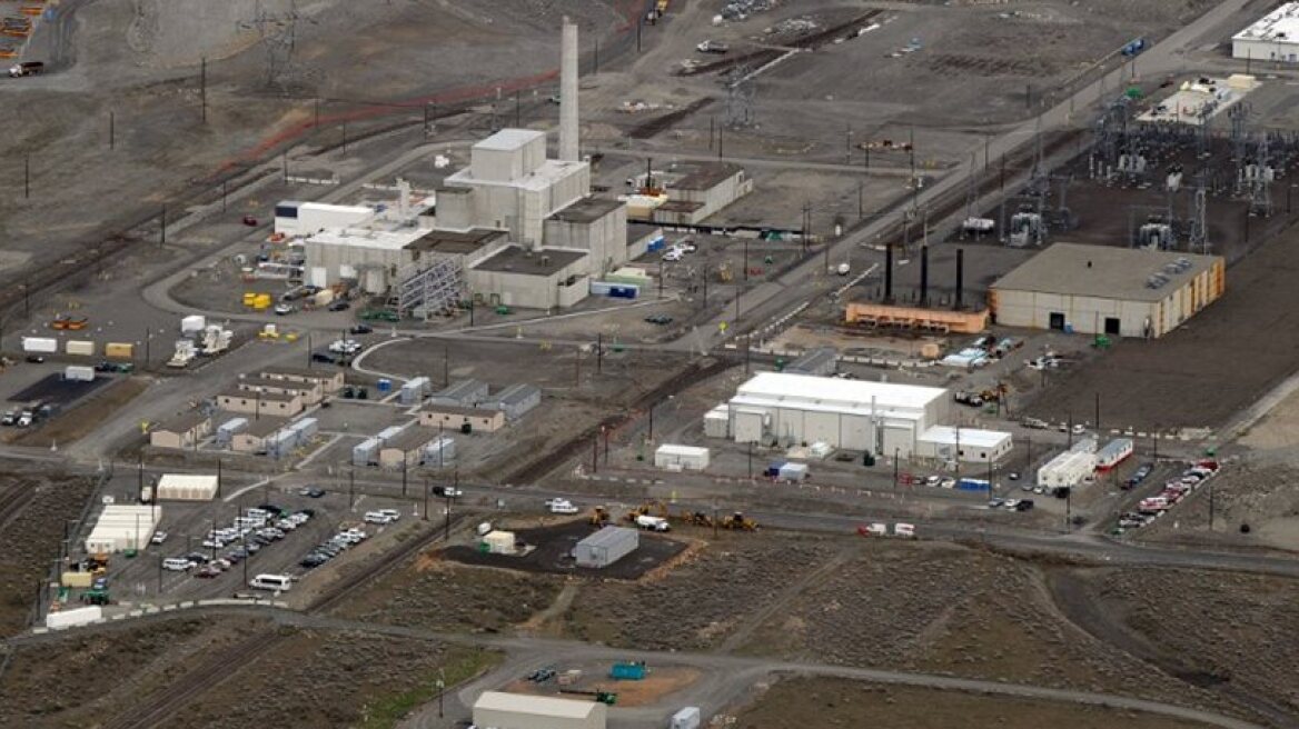 Part of nuclear waste site collapses in Washington state