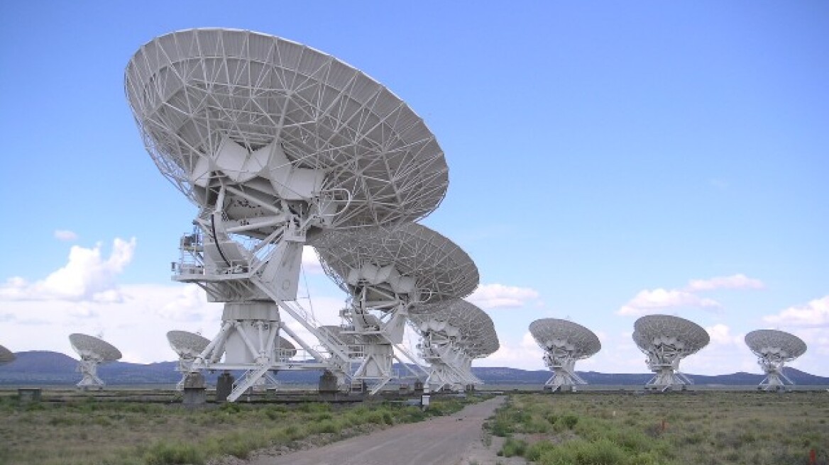 Powerful radio signals are coming from a Galaxy three billion light-years away