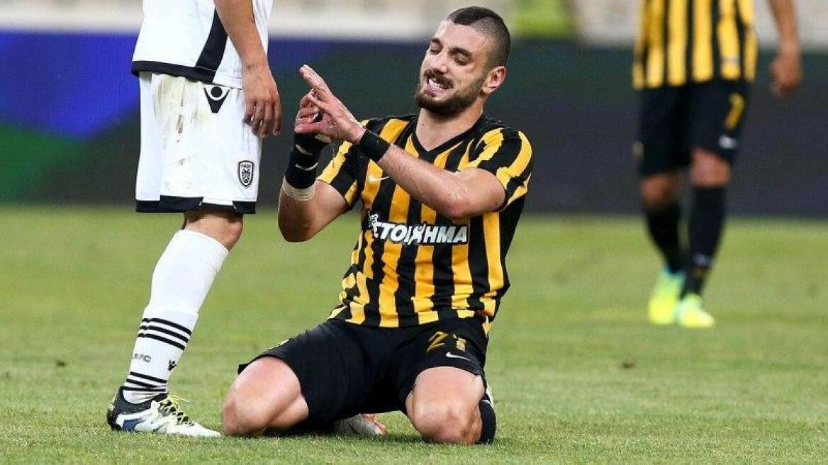 Χωρίς Αραβίδη η ΑΕΚ στην Τούμπα