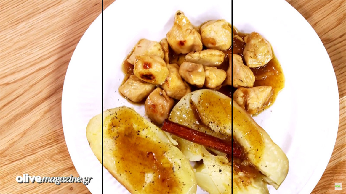 Κοτόπουλο μπουκίτσες με μέλι και μπίρα