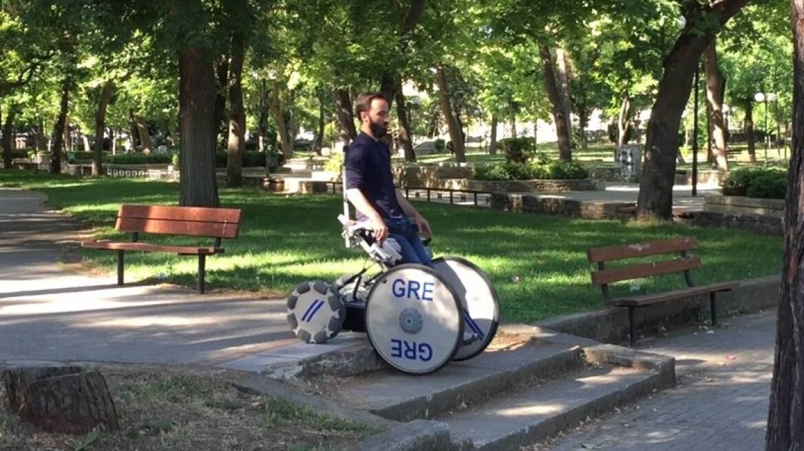 Greek team creates “future” wheelchair! (video)