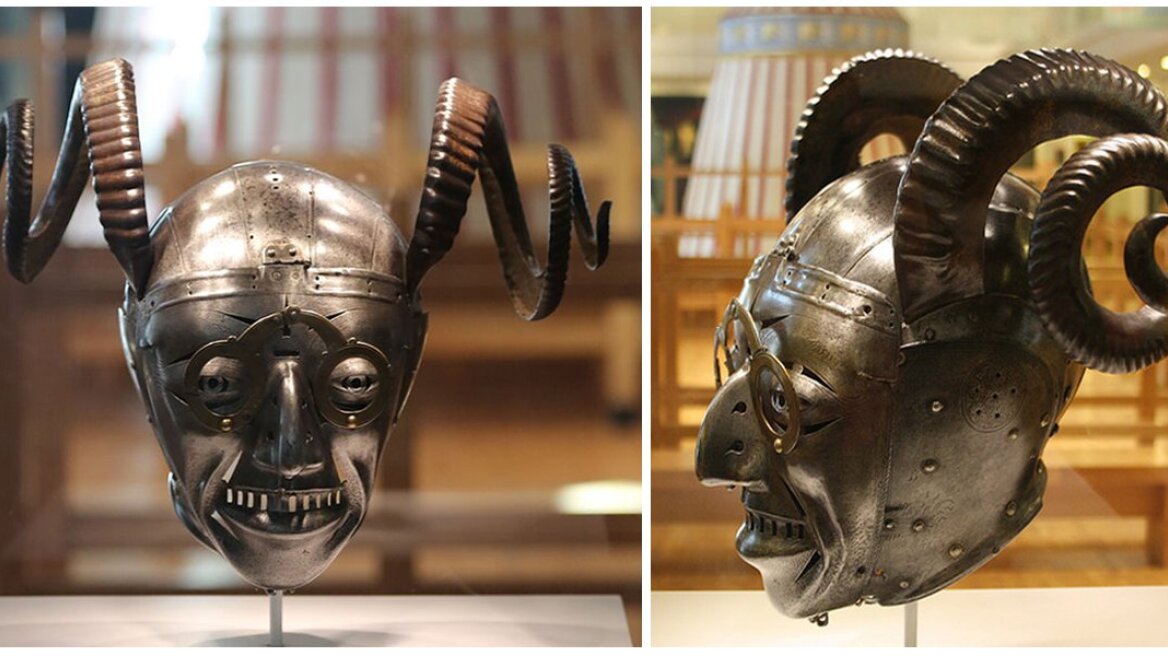  Henry VIII’s bizarre-looking horned helmet (VIDEO)