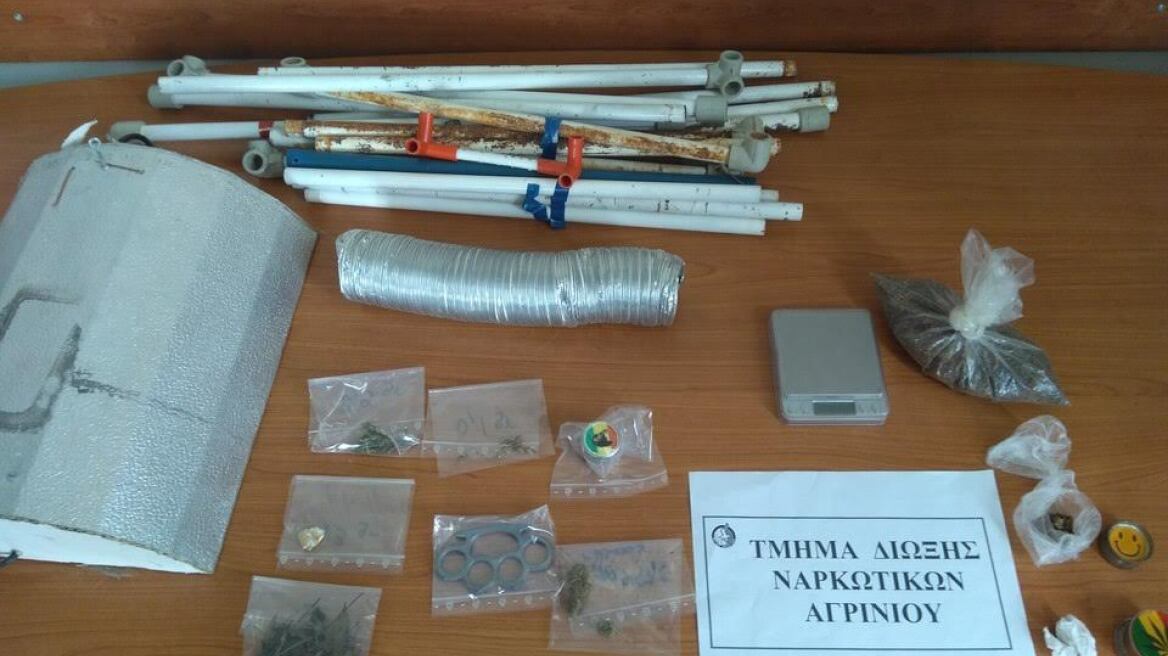 Αμφιλοχία: Αδέρφια έστηναν εργαστήριο υδροπονικής κάνναβης