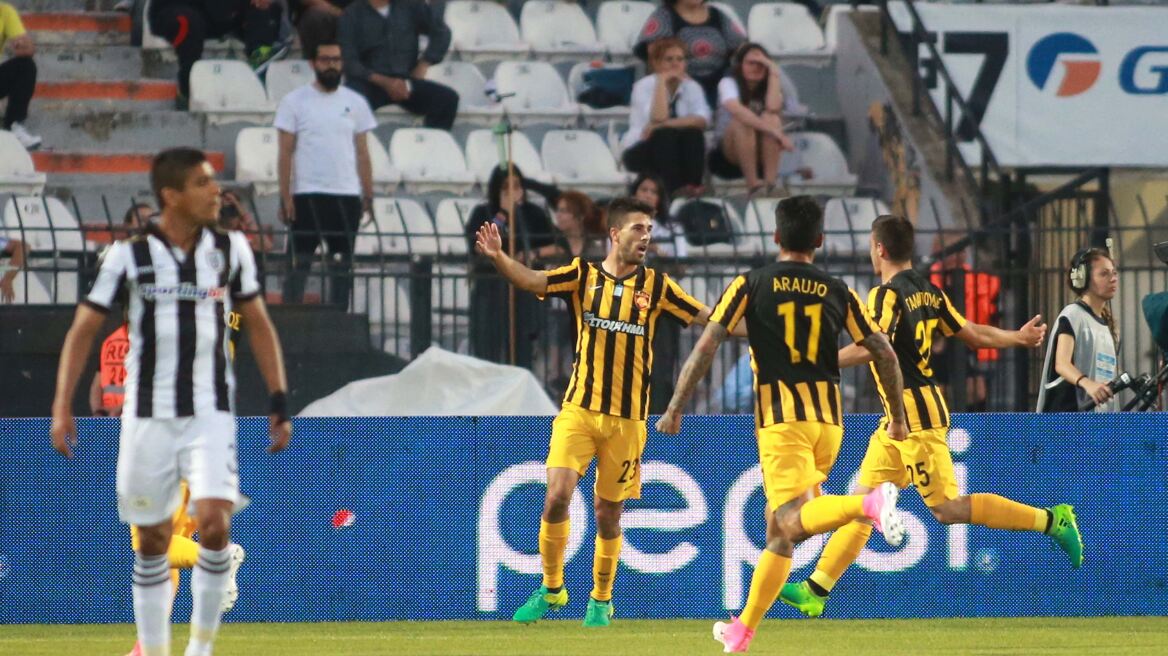 ΠΑΟΚ-ΑΕΚ 0-1: Πήρε εκδίκηση για το Κύπελλο και το προβάδισμα στα play off!